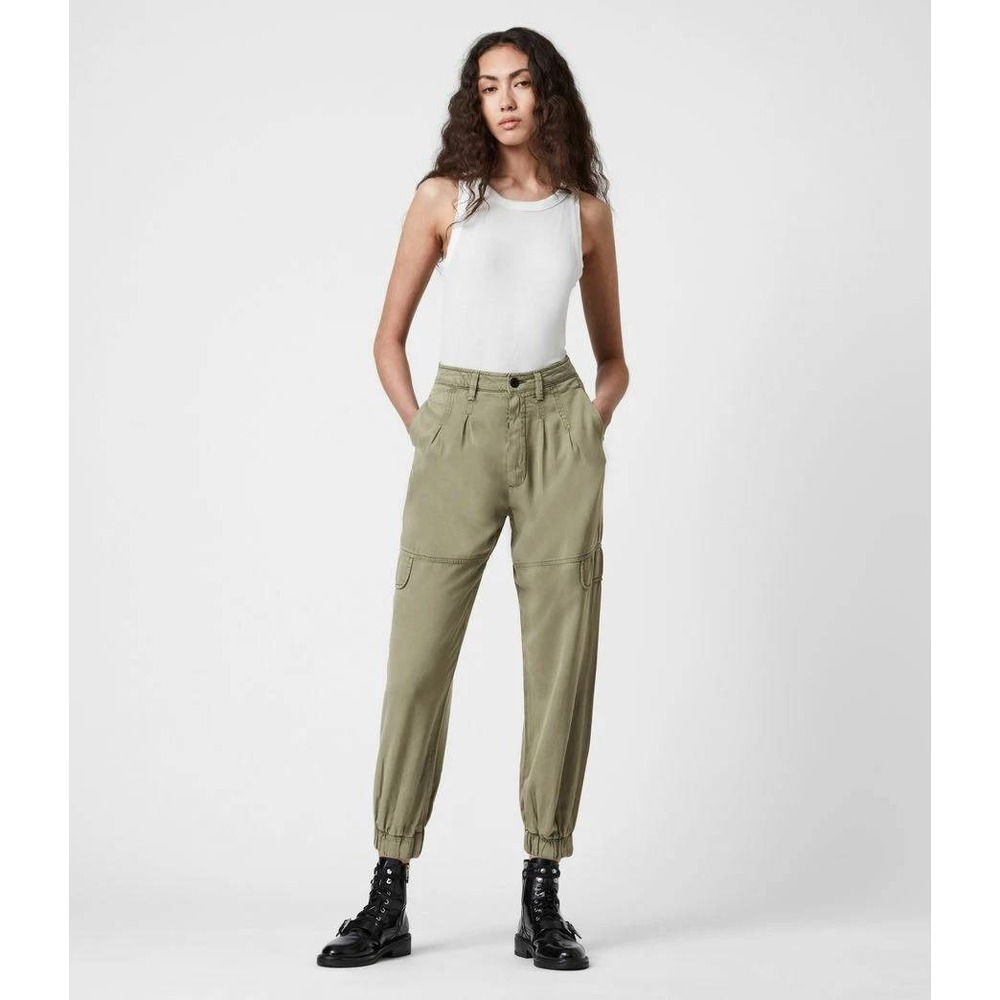 AllSaints‎ Women's Jogger Pants SZ 8 Green